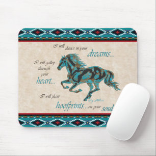 Galloping Horse Mouse Pad