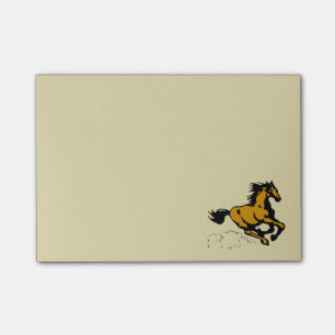 Galloping Horse Wild and Free Post-it Notes