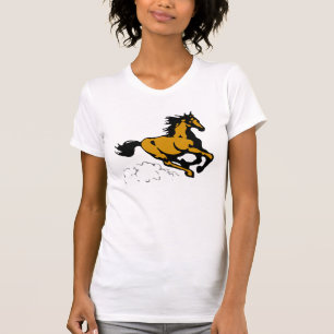 Galloping Horse Wild and Free T-Shirt