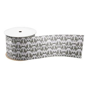 Galloping Leopard Appaloosa Horse Ribbon Satin Ribbon