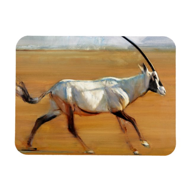 Galloping Oryx 2010 Magnet (Horizontal)