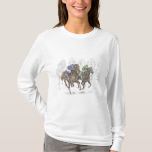 Galloping Race Horses T-Shirt