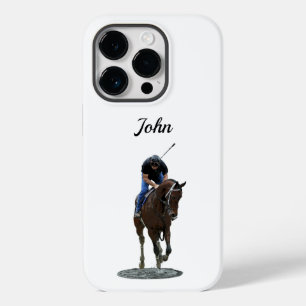 Galloping Thoroughbred Horse Cell Phone Case