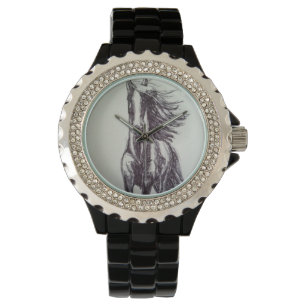 Galluping Horse drawing Watch