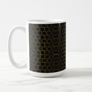 Galmourous Golden Geometric pattern Coffee Mug