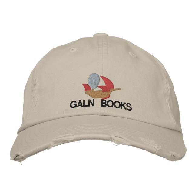 Galn Books Casquette brodé (Devant)