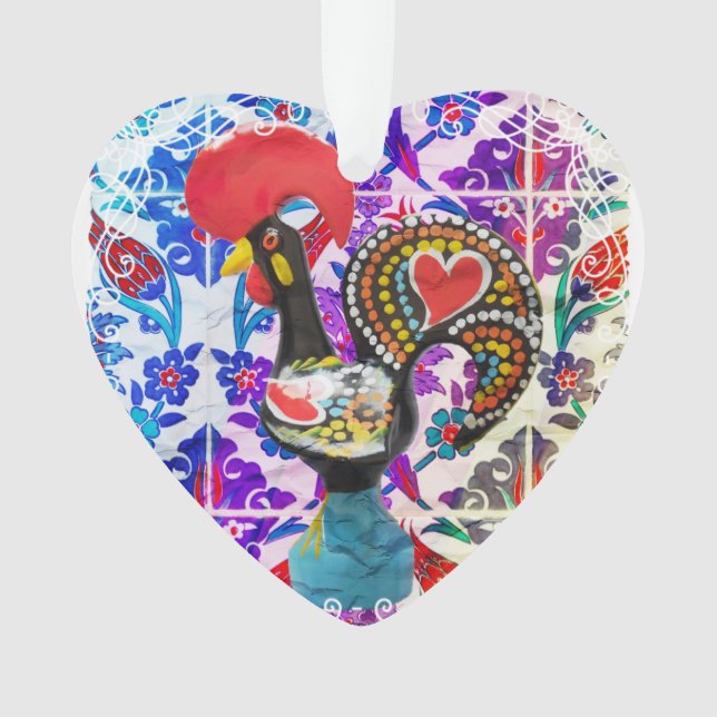 Galo de Barcelos Ornament (Front)