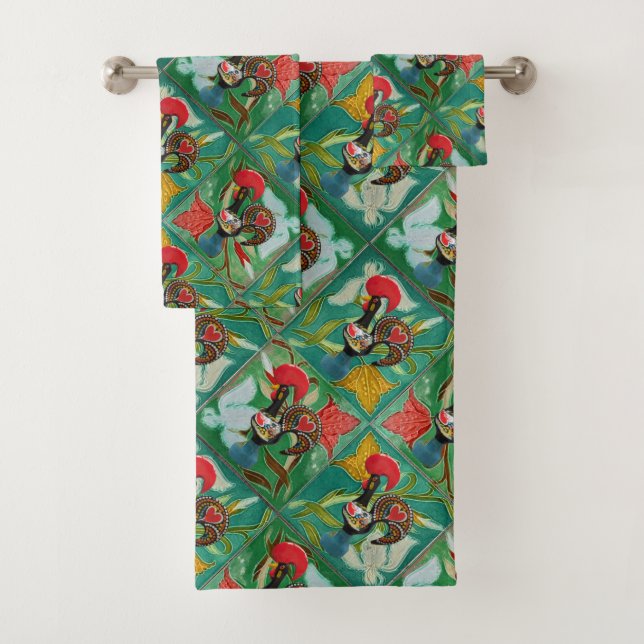 Galo de Barcelos, Portugal (En situation)