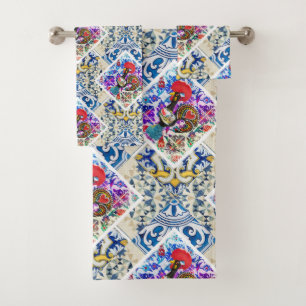 Galo de Barcelos, Portugal Bath Towel Set