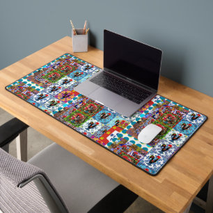 Galo de Barcelos, Portugal Desk Mat