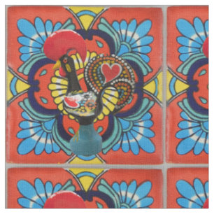 Galo de Barcelos, Portugal Fabric