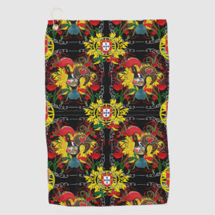 Galo de Barcelos, Portugal Golf Towel