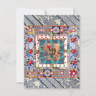 Galo de Barcelos, Portugal Postcard