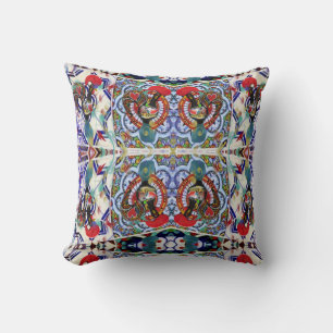 Galo de Barcelos, Portugal Throw Pillow