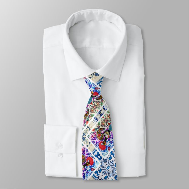 Galo de Barcelos, Portugal Tie (Tied)