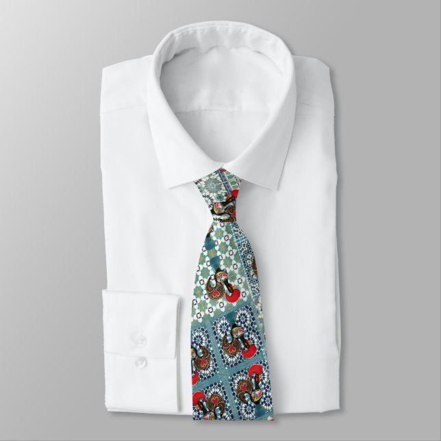 Galo de Barcelos, Portugal Tie (Tied)