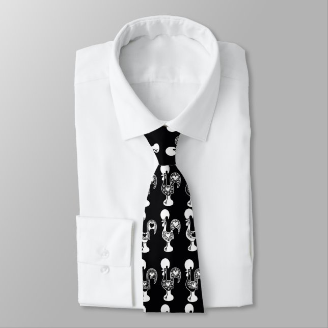 Galo de Barcelos, Portugal Tie (Tied)