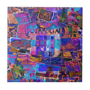 Galo de Barcelos, Portugal Tile