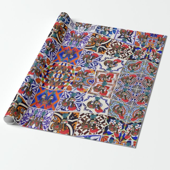 Galo de Barcelos, Portugal Wrapping Paper (Unrolled)