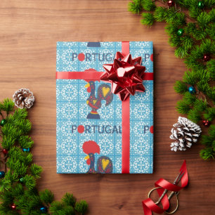 Galo de Barcelos, Portugal Wrapping Paper