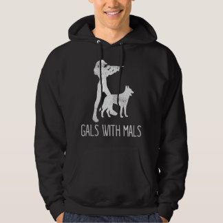 Gals With Mals Belgian Malinois Lover Pullover Hoo