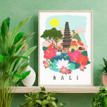 Galungan Celebration in Bali Poster<br><div class="desc">Galungan is a Balinese holiday that celebrates the victory of dharma (righteousness) over adharma (unrighteousness). It is a time when the spirits of the ancestors are believed to visit the earth and be welcomed by the living. The holiday is marked by a series of rituals and ceremonies, including the offering...</div>