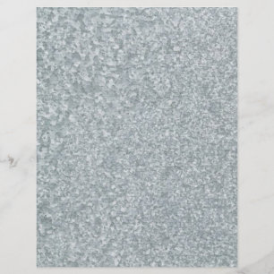 Galvanized metal look origami paper