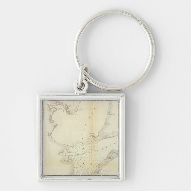 Galveston Bay, Texas Keychain (Front)