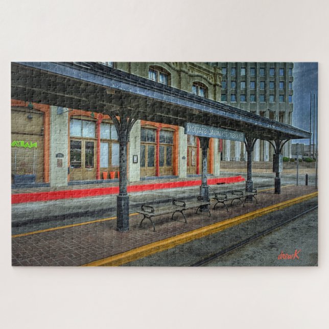 Galveston Island #1 Jigsaw Puzzle (Horizontal)