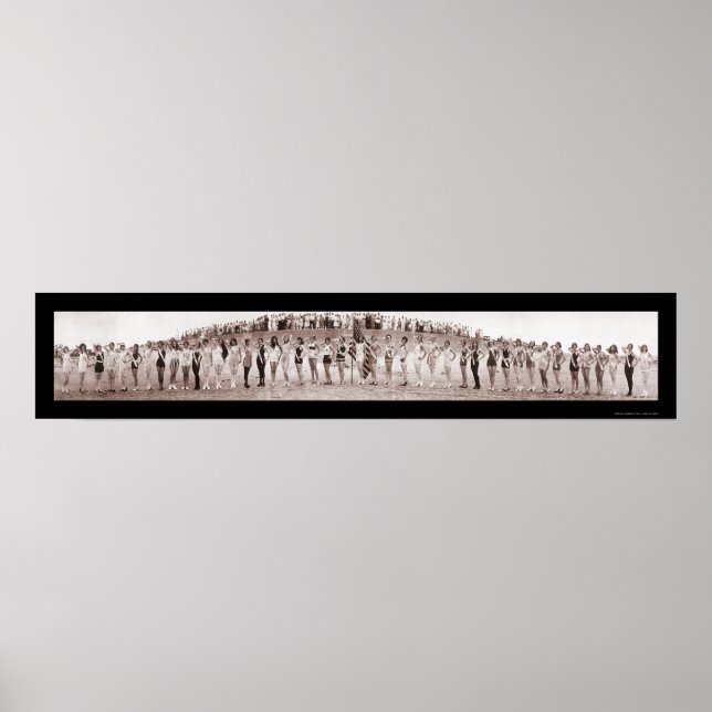 Galveston Pageant Photo 1928 Poster (Front)