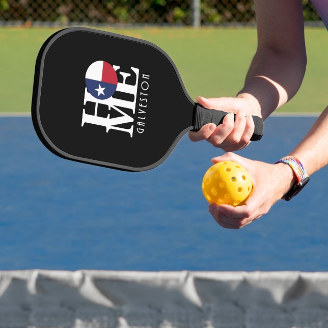 Galveston Texas HOME LOVE  Pickleball Paddle (Insitu)