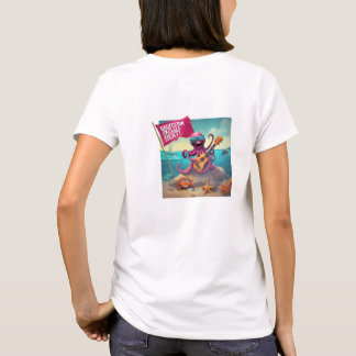 Galveston Ukulele Women’s T-Shirt Octopus F&B