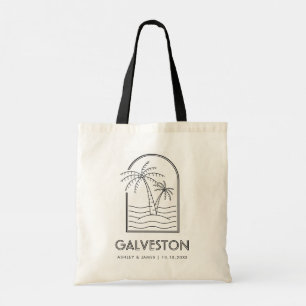 Galveston Wedding Weekend Destination Tote Bag