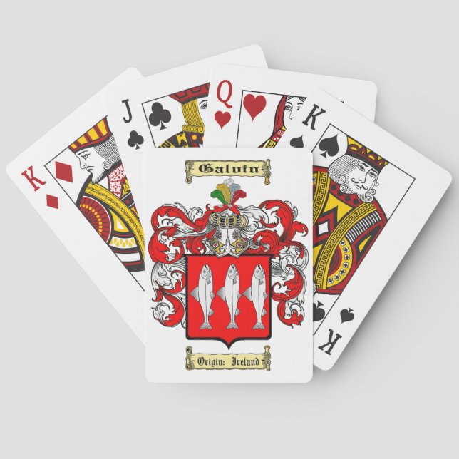 Galvin Playing Cards (Back)