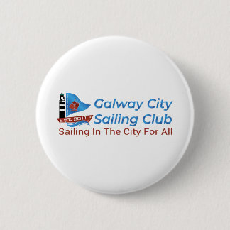 Galway City Sailing Club 2 Inch Round Button