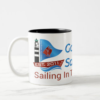 Galway City Sailing Club - Logo Solid Two-Tone Coffee Mug