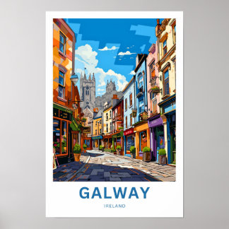 Galway Ireland Travel Print