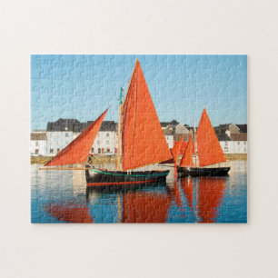 Galway Sailing Boats Ireland. Jigsaw Puzzle