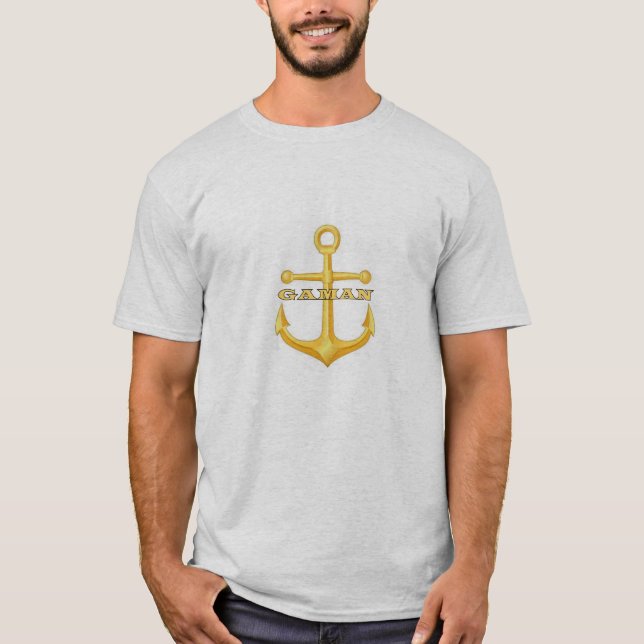 GAMAN ANCHOR T-Shirt (Front)