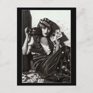 Gamber tzigane - Carte postale Vintage