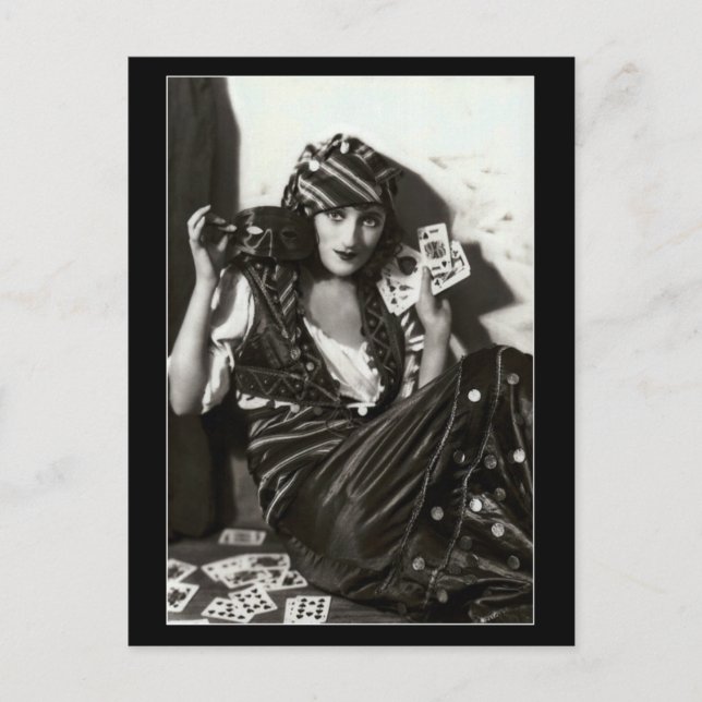 Gamber tzigane - Carte postale Vintage (Devant)