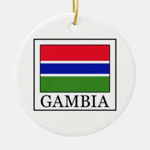 Gambia Ceramic Ornament