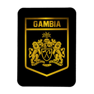 Gambia Emblem Magnet