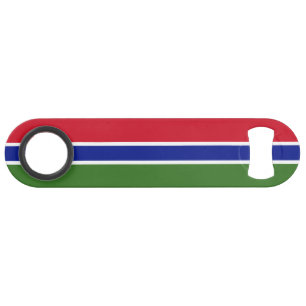 Gambia Flag Bar Key