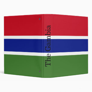 Gambia Flag Binder