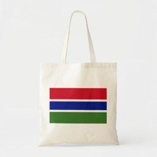 Gambia Flag Tote Bag