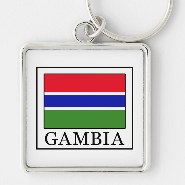Gambia Keychain (Front)