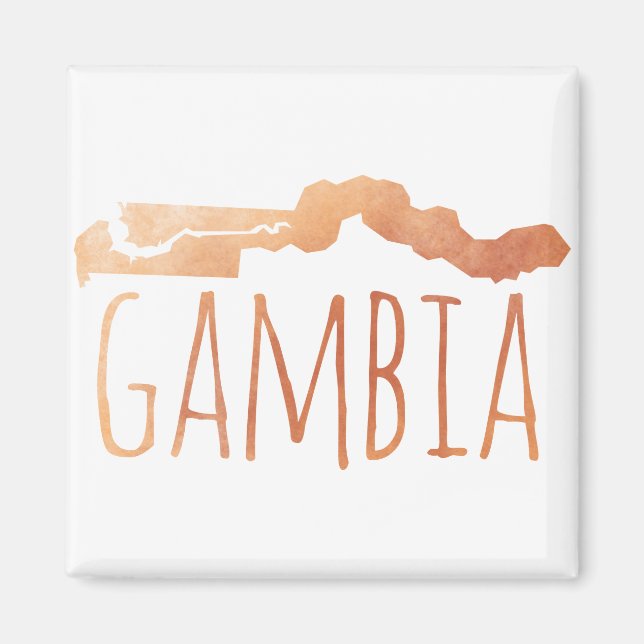 Gambia Magnet (Front)