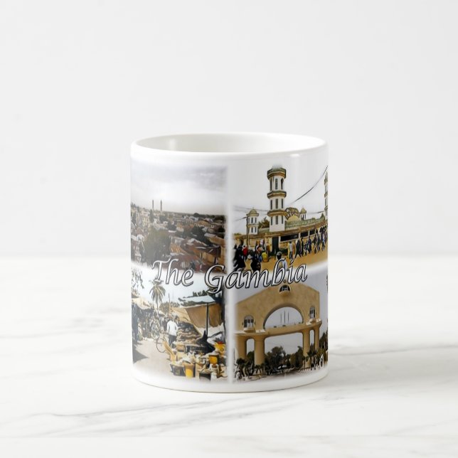 Gambia - Mosaic - Coffee Mug (Center)