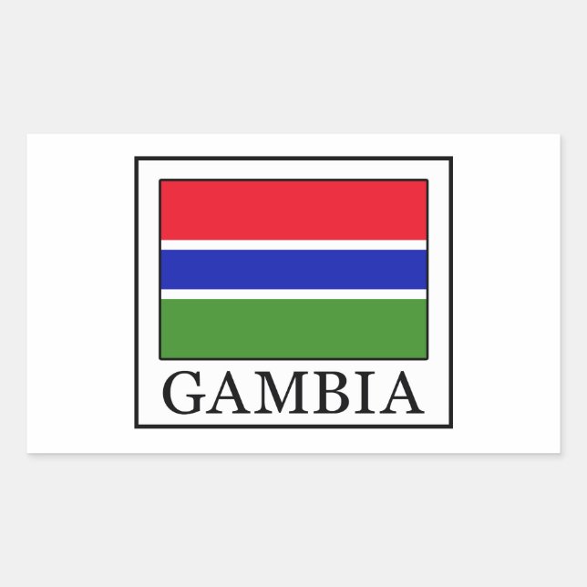 Gambia Sticker (Front)